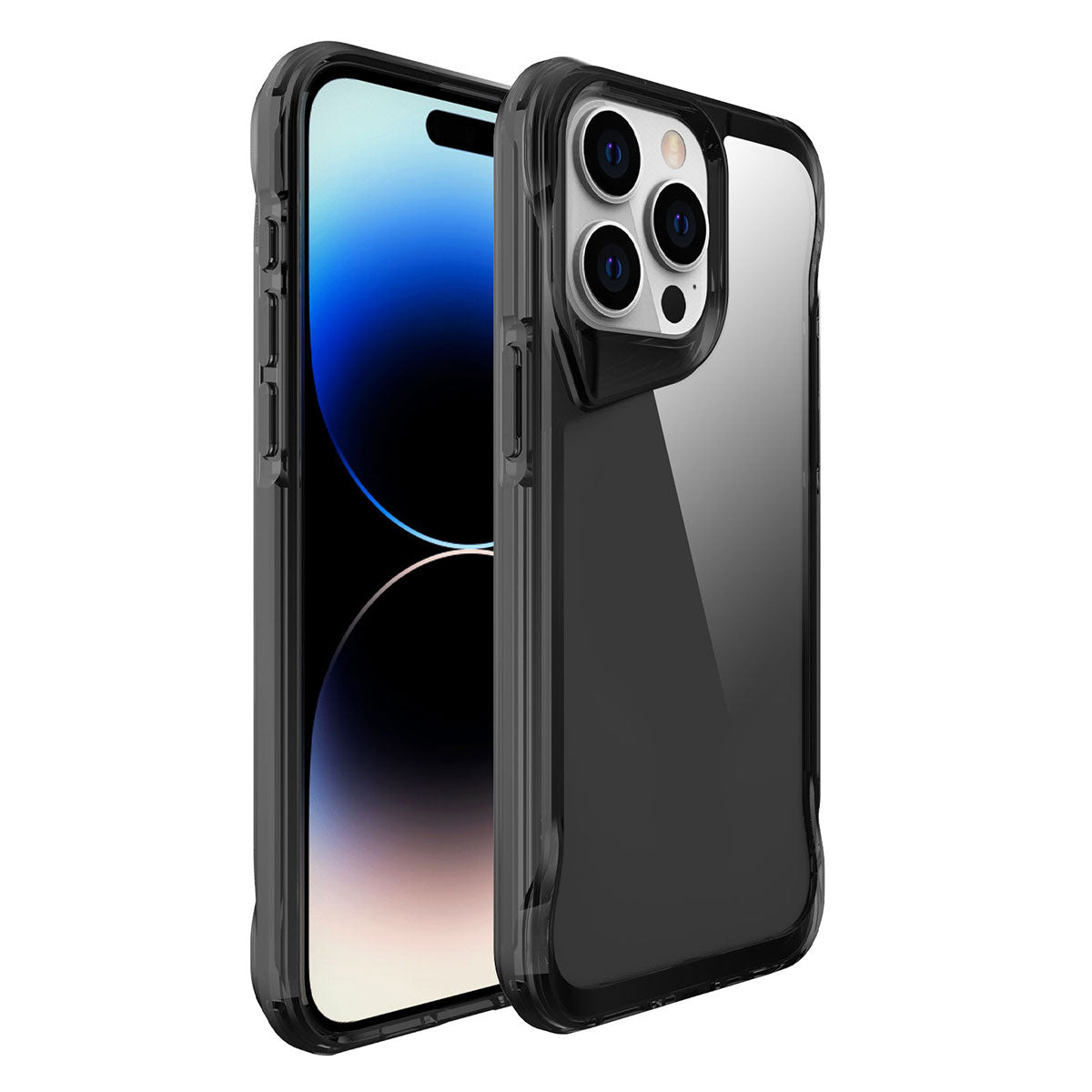 Apple iPhone 15 Pro Max Kılıf Zore T-Max Kapak Koyu Gri