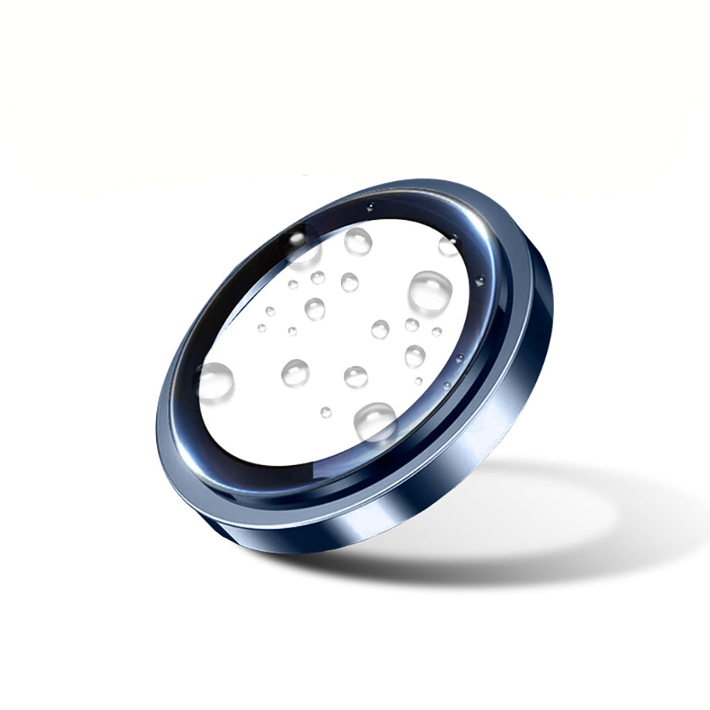 Apple iPhone 15 Pro Max Zore Mikro Kamera Lens Koruyucu Koyu Gri