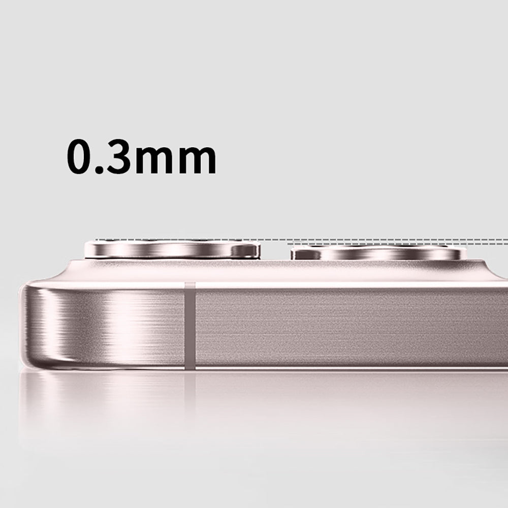 Apple iPhone 15 Zore Mikro Kamera Lens Koruyucu Siyah