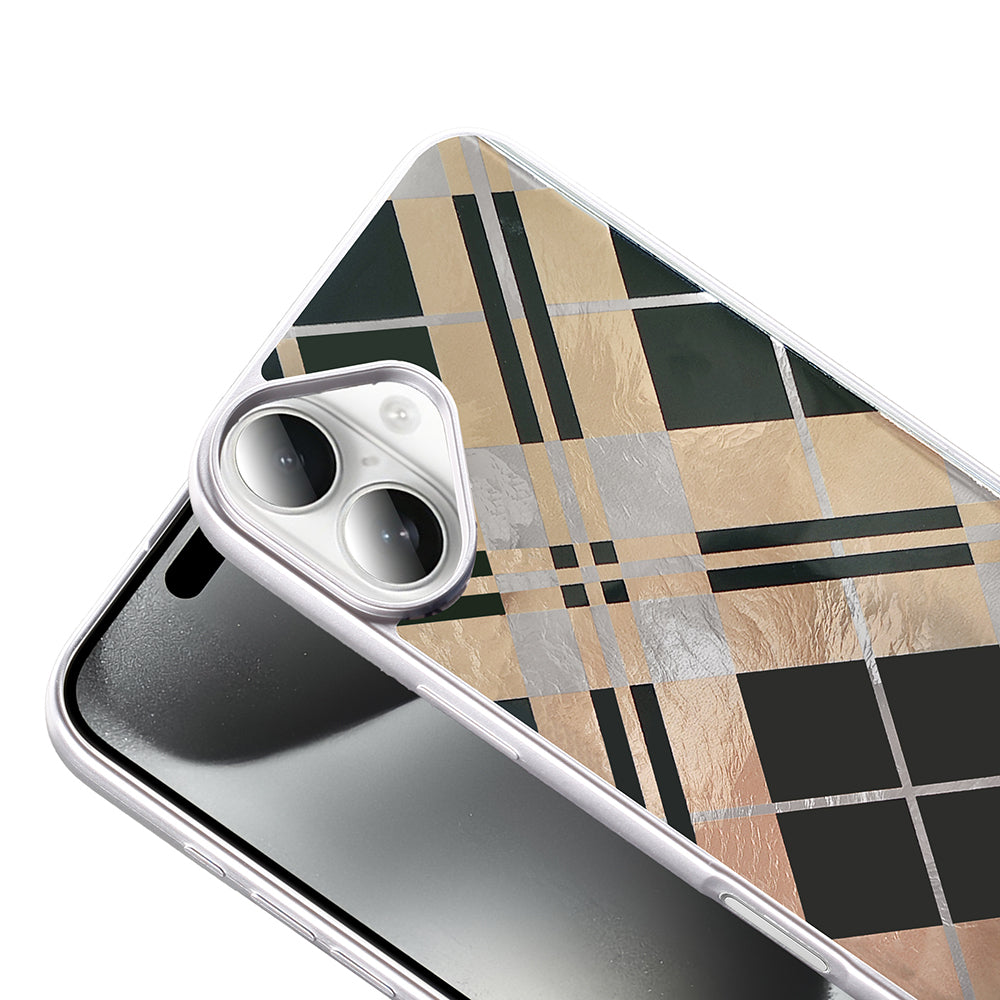 Apple iPhone 16 Plus Kılıf Desenli Zore Mep Kapak İncili Fiyonk