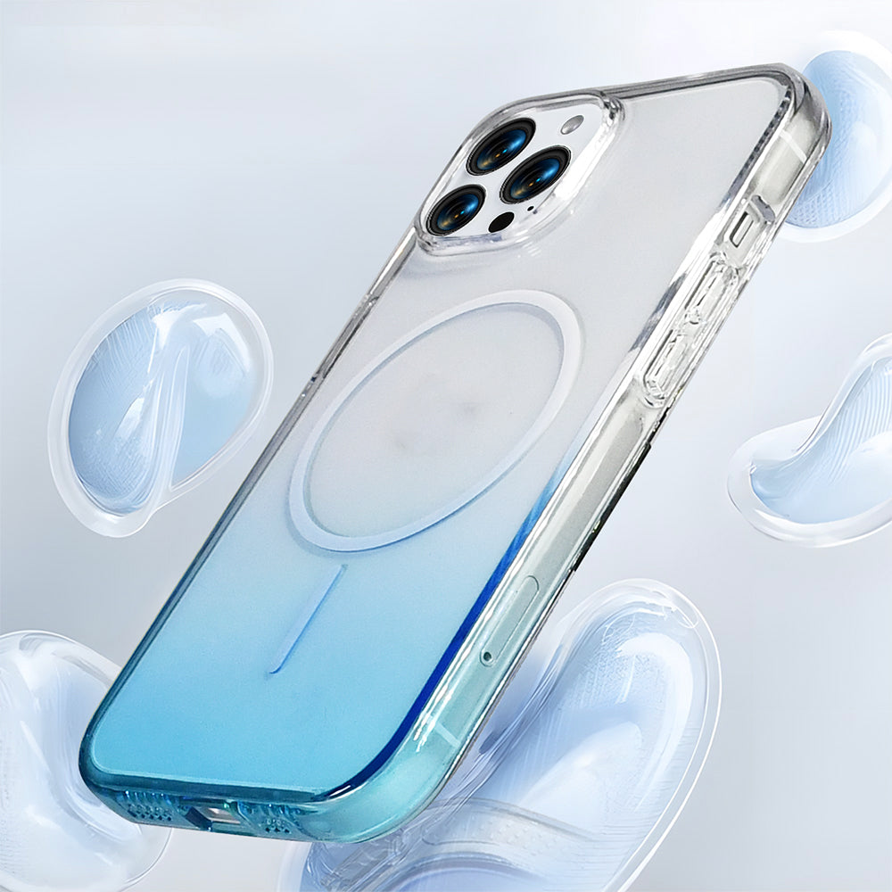 Apple iPhone 16 Pro Kılıf M-Safe Şarj Özellikli Zore Septik Silikon Kapak Pembe