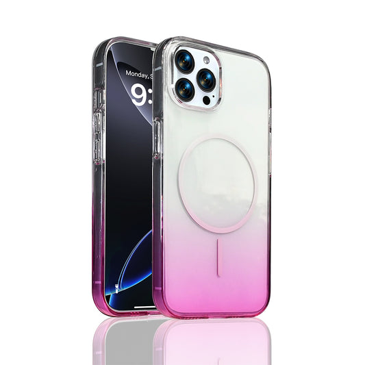 Apple iPhone 16 Pro Kılıf M-Safe Şarj Özellikli Zore Septik Silikon Kapak Mor