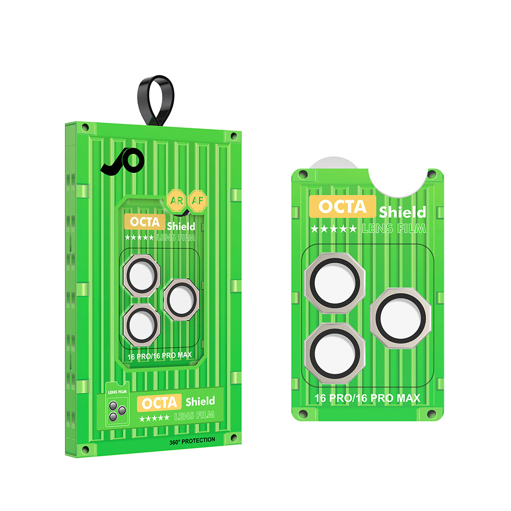 Apple iPhone 16 Pro Max Zore CL-19 Kamera Lens Koruyucu Gold