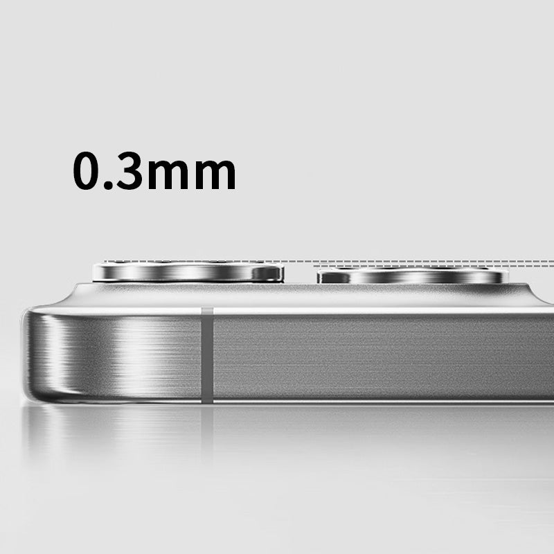 Apple iPhone 16 Pro Zore Mikro Kamera Lens Koruyucu Siyah