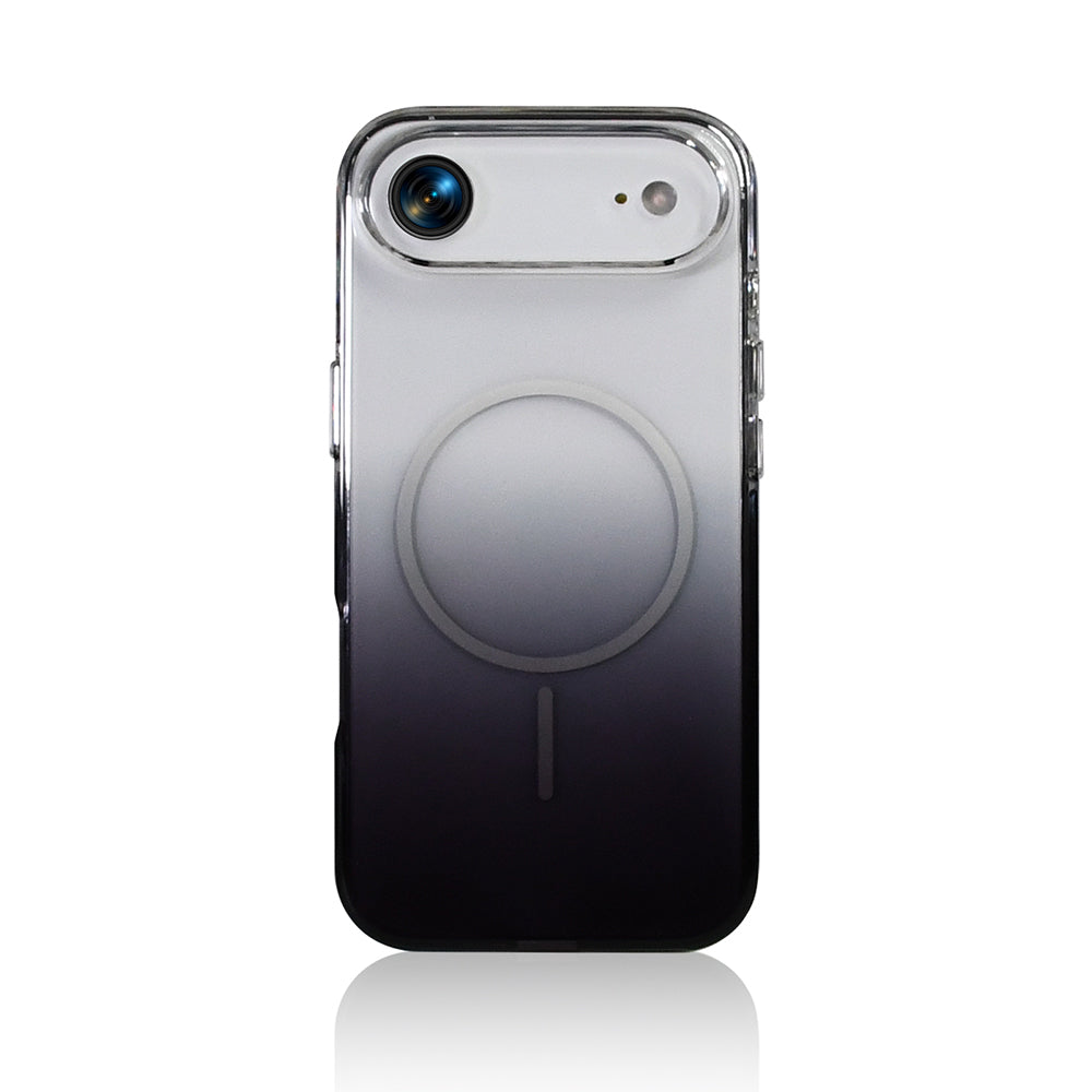 Apple iPhone 17 Air Kılıf M-Safe Şarj Özellikli Zore Septik Silikon Kapak Siyah