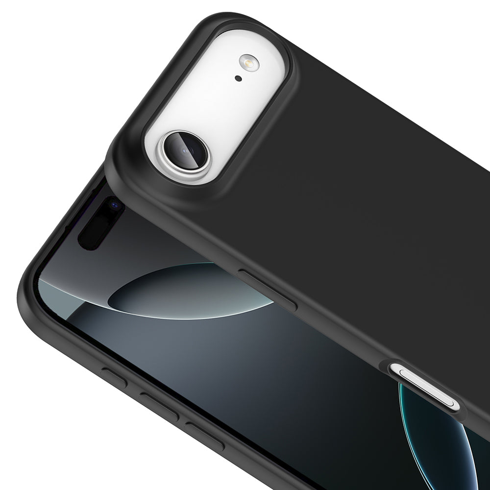 Apple iPhone 17 Air Kılıf Zore Mara Lansman Kapak Siyah