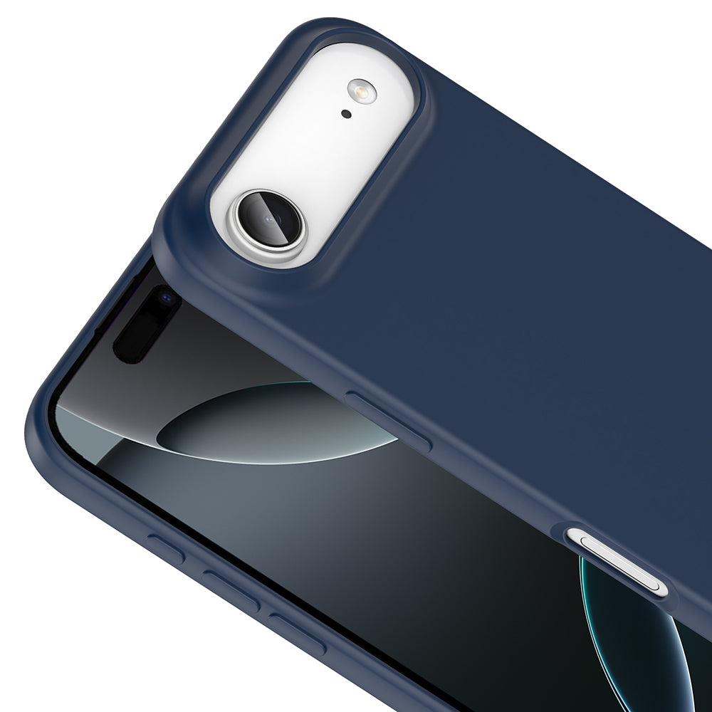 Apple iPhone 17 Air Kılıf Zore Mara Lansman Kapak Koyu Mor