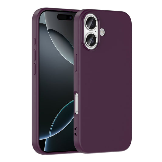 Apple iPhone 17 Kılıf Zore Mara Lansman Kapak Koyu Mor