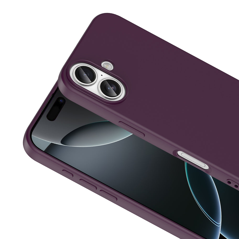 Apple iPhone 17 Kılıf Zore Mara Lansman Kapak Turuncu