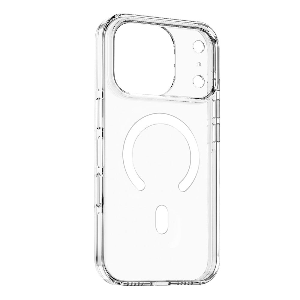 Apple iPhone 17 Pro Kılıf M-safe Şarj Özellikli Kamera Korumalı Zore Kripto Kapak Şeffaf