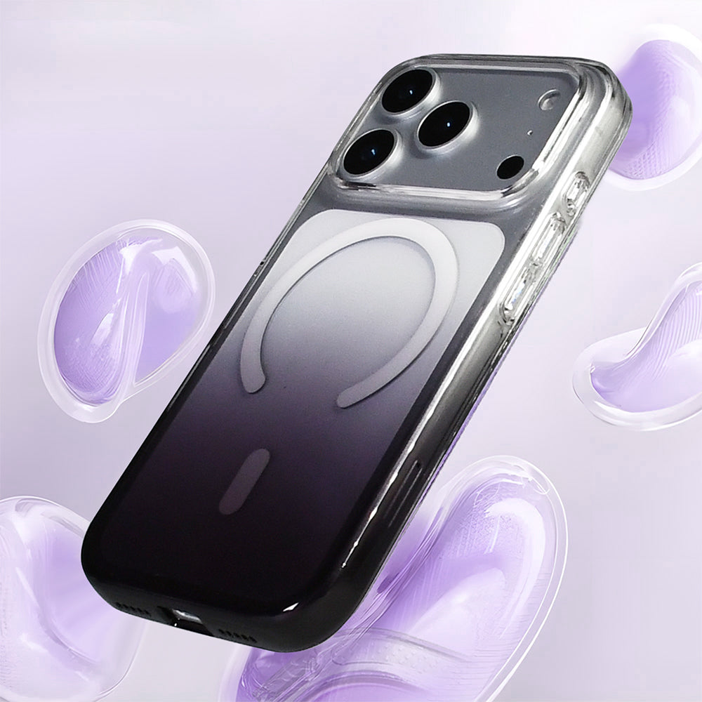 Apple iPhone 17 Pro Kılıf M-Safe Şarj Özellikli Zore Septik Silikon Kapak Turuncu