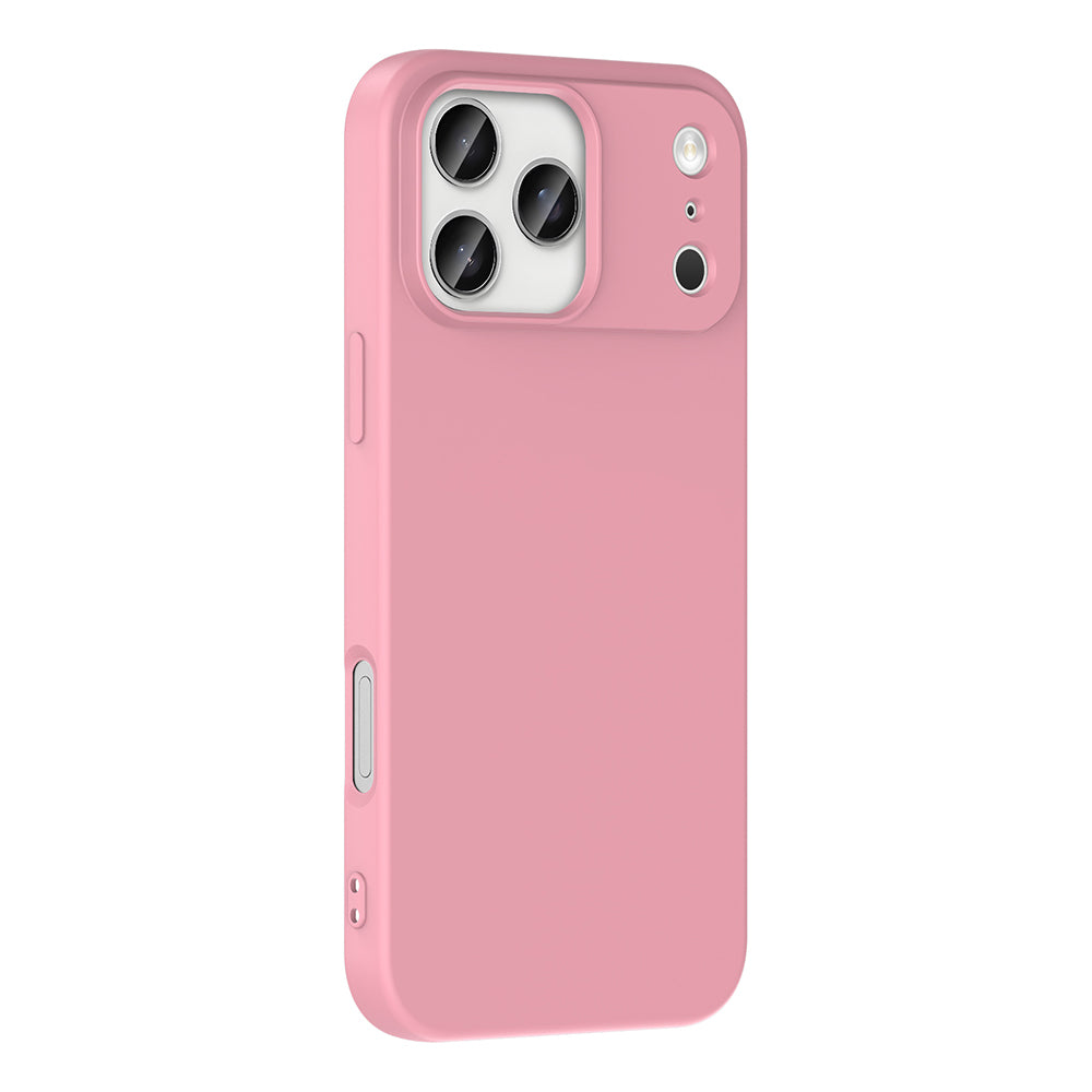 Apple iPhone 17 Pro Kılıf Zore Mara Lansman Kapak Açık Pembe