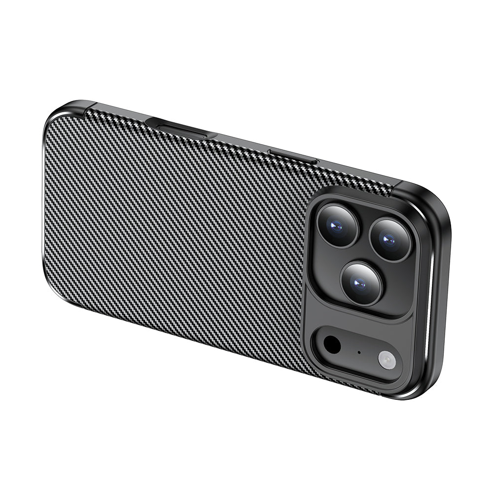 Apple iPhone 17 Pro Max Kılıf Zore Negro Silikon Kapak Siyah