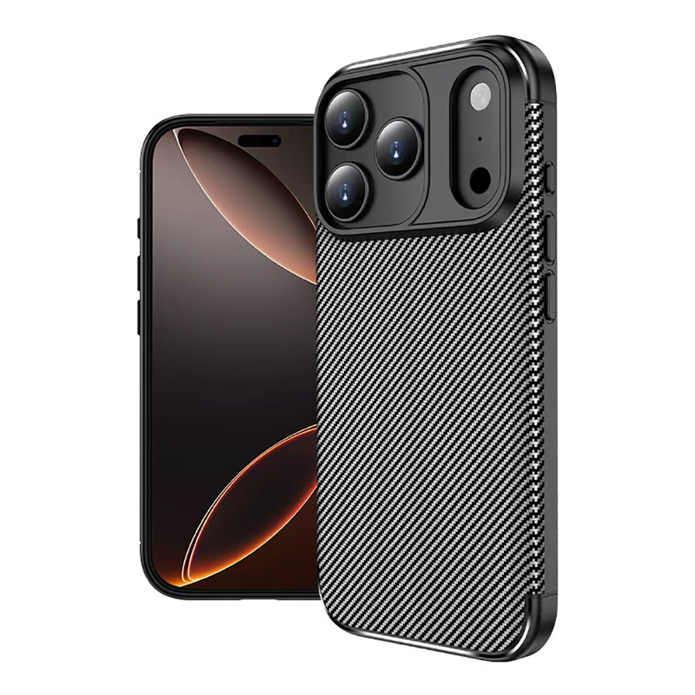 Apple iPhone 17 Pro Max Kılıf Zore Negro Silikon Kapak Siyah