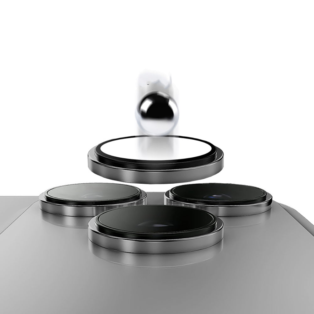 Apple iPhone 17 Pro Max Zore Mikro Kamera Lens Koruyucu Turuncu