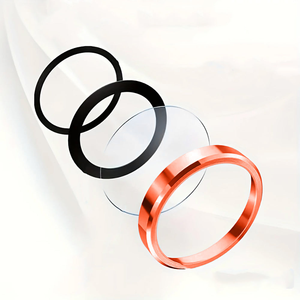 Apple iPhone 17 Pro Max Zore Mikro Kamera Lens Koruyucu Gümüş