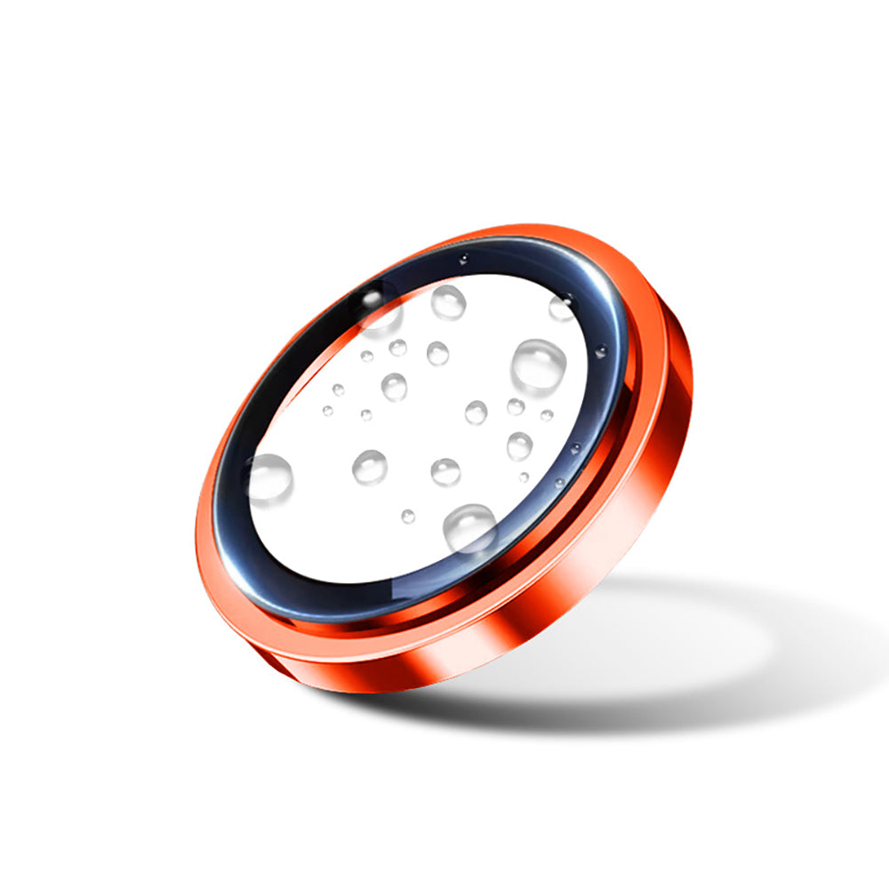 Apple iPhone 17 Pro Max Zore Mikro Kamera Lens Koruyucu Turuncu