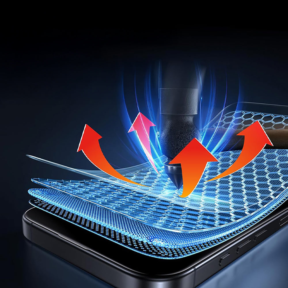 Apple iPhone 17 Pro Zore Etnaa Cam Ekran Koruyucu Şeffaf