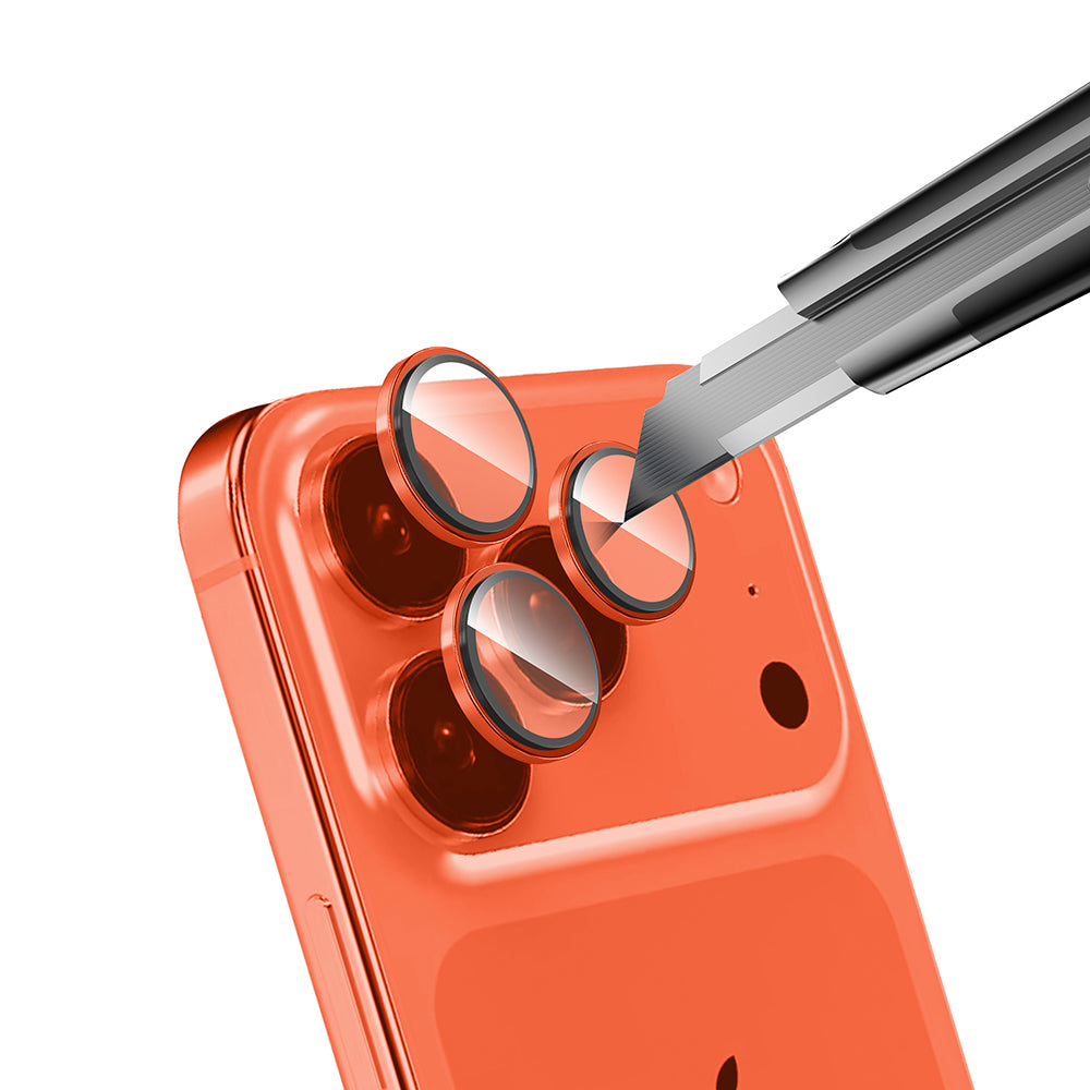 Apple iPhone 17 Pro Zore Mikro Kamera Lens Koruyucu Lacivert