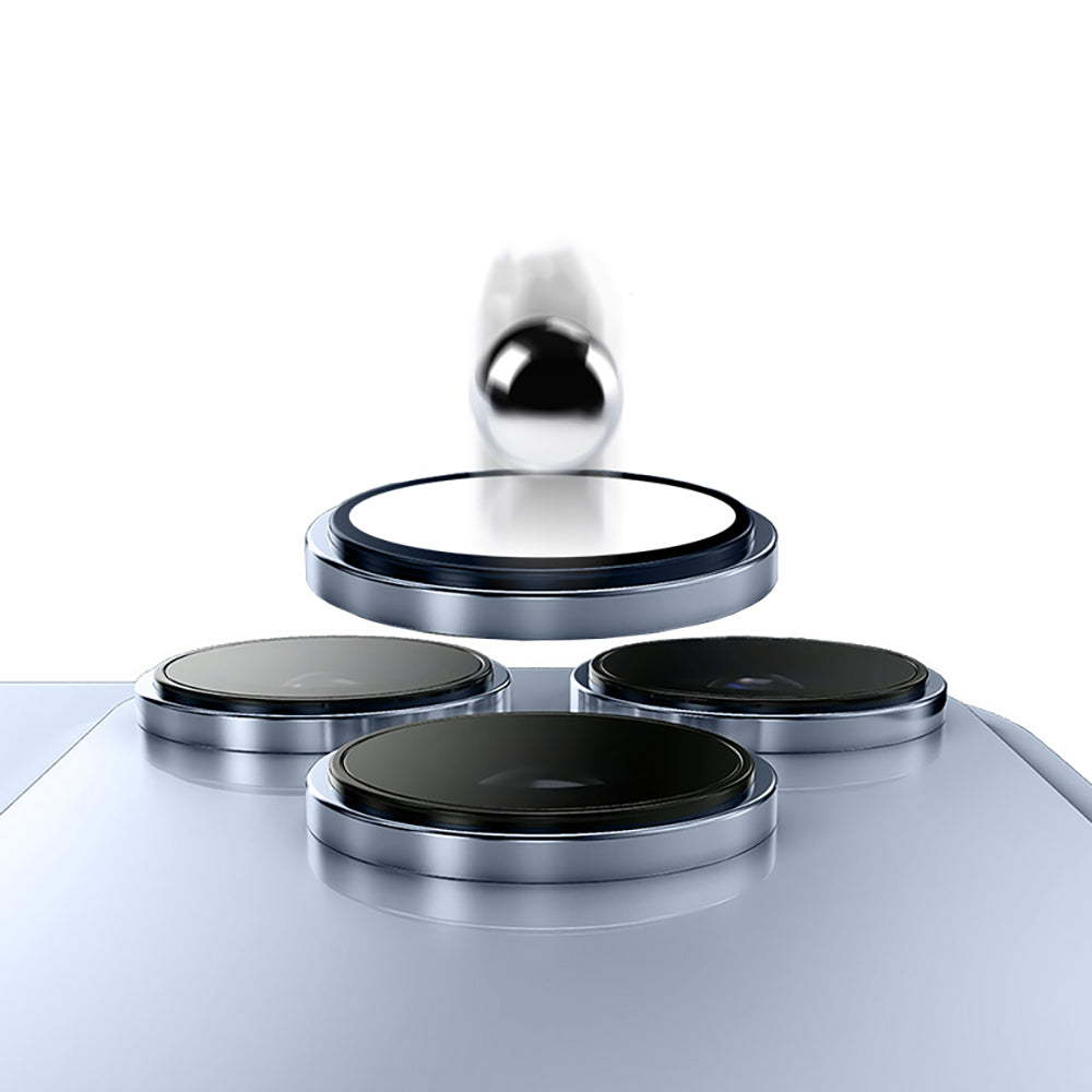 Apple iPhone 17 Pro Zore Mikro Kamera Lens Koruyucu Gri