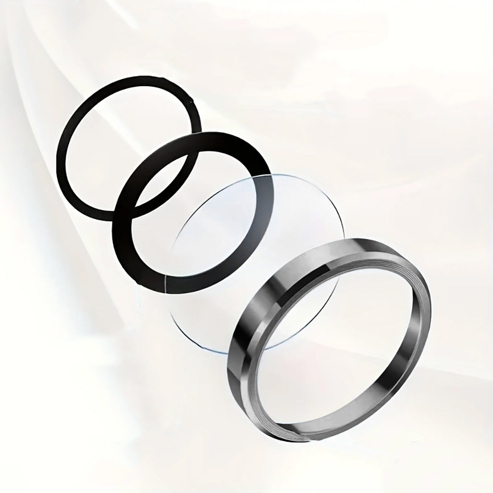 Apple iPhone 17 Pro Zore Mikro Kamera Lens Koruyucu Gümüş