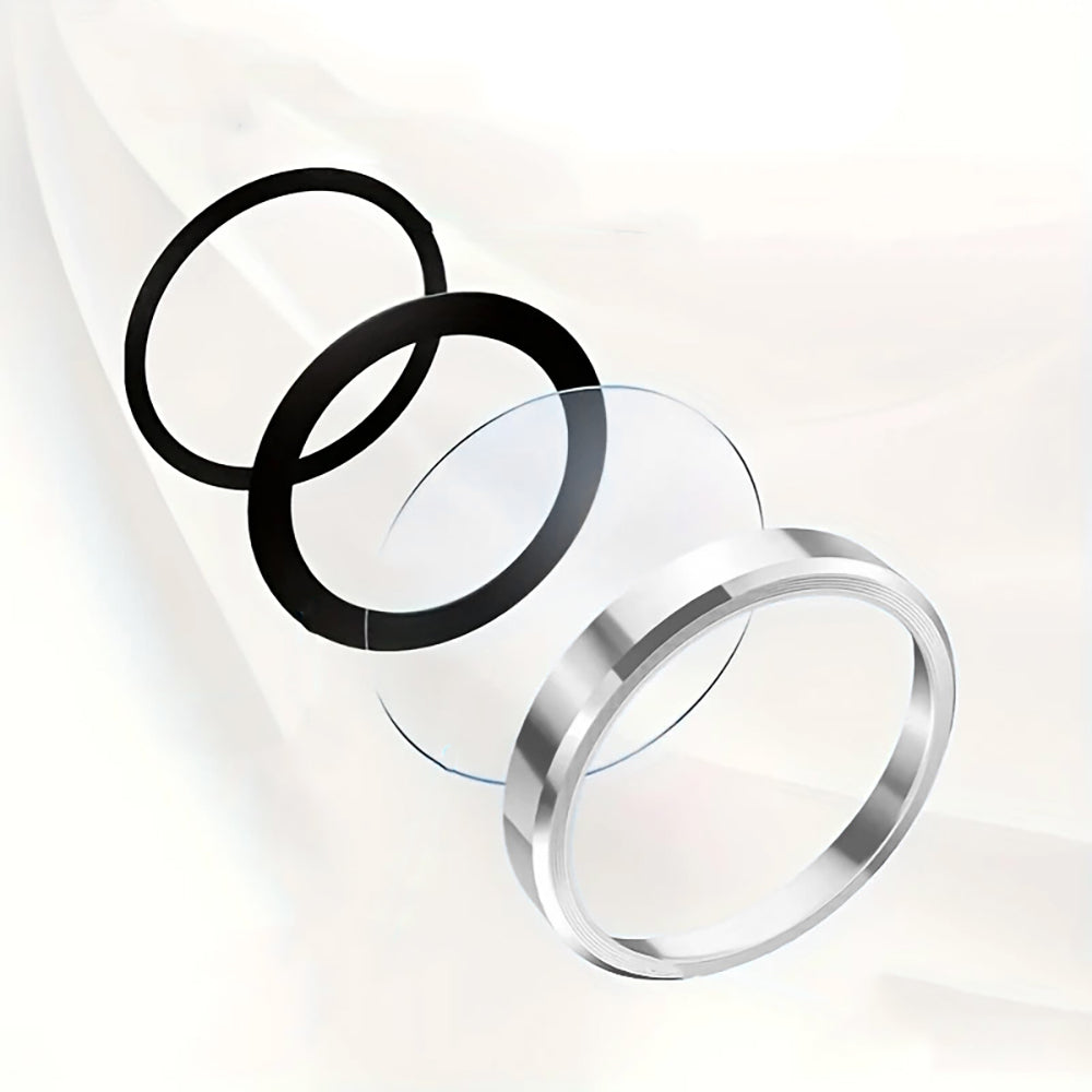 Apple iPhone 17 Pro Zore Mikro Kamera Lens Koruyucu Gümüş