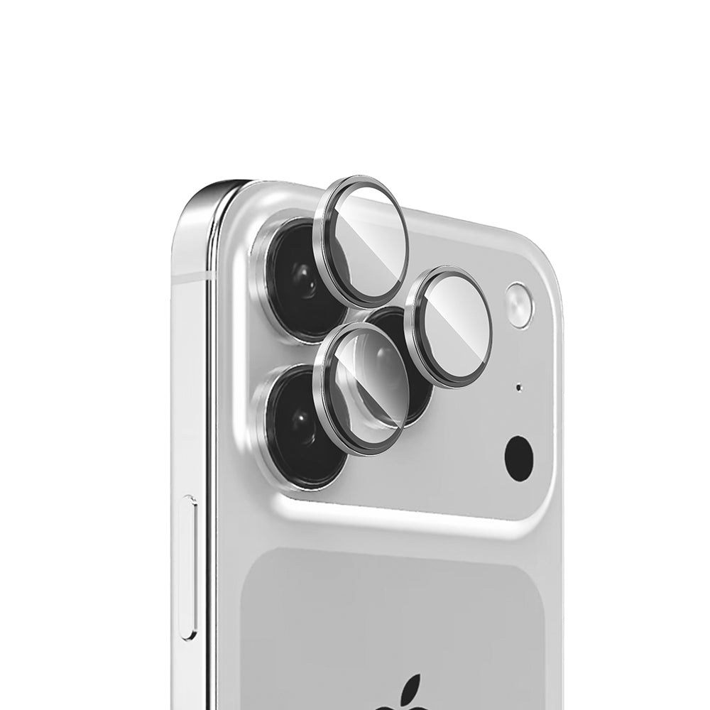 Apple iPhone 17 Pro Zore Mikro Kamera Lens Koruyucu Gümüş