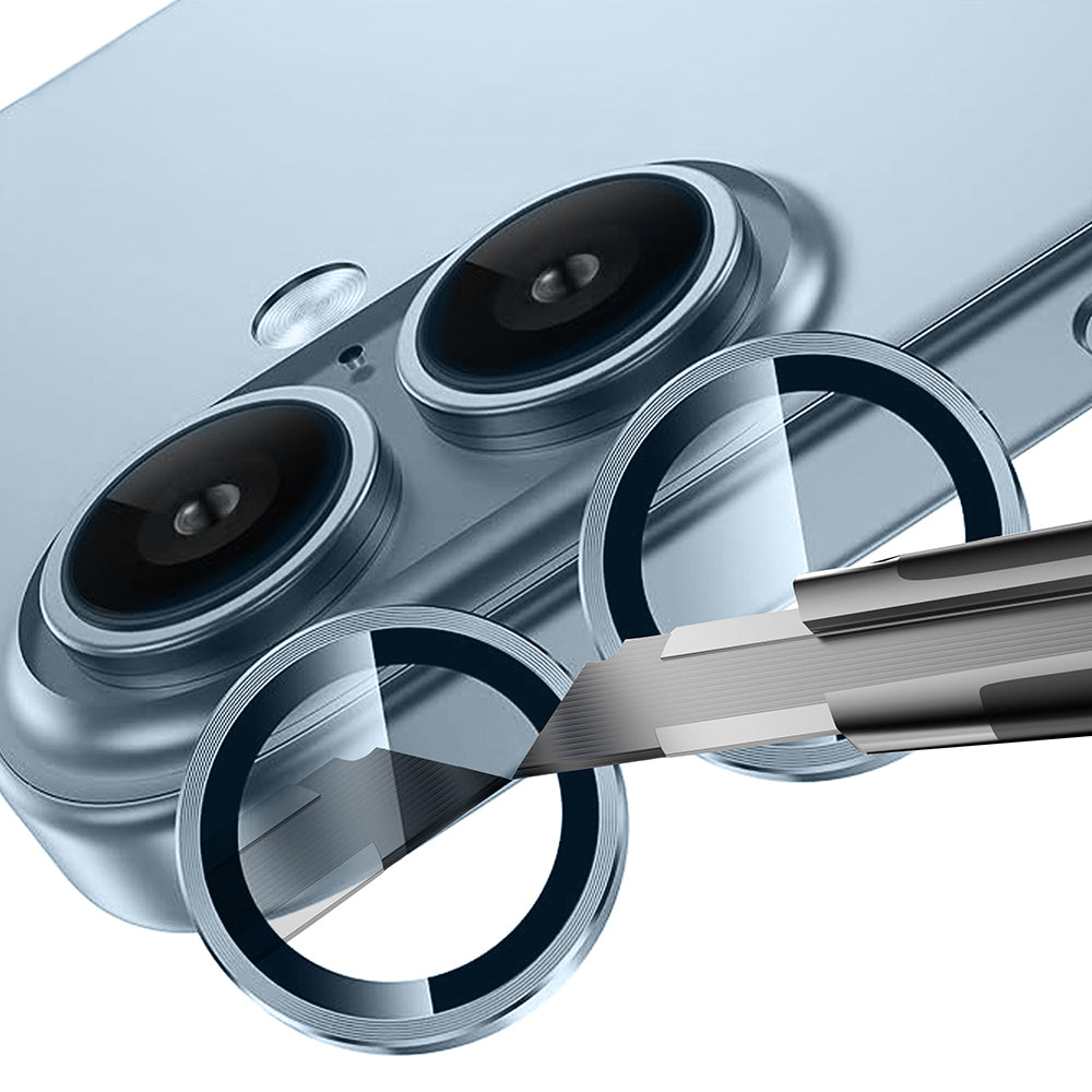 Apple iPhone 17 Zore Mikro Kamera Lens Koruyucu Açık Yeşil