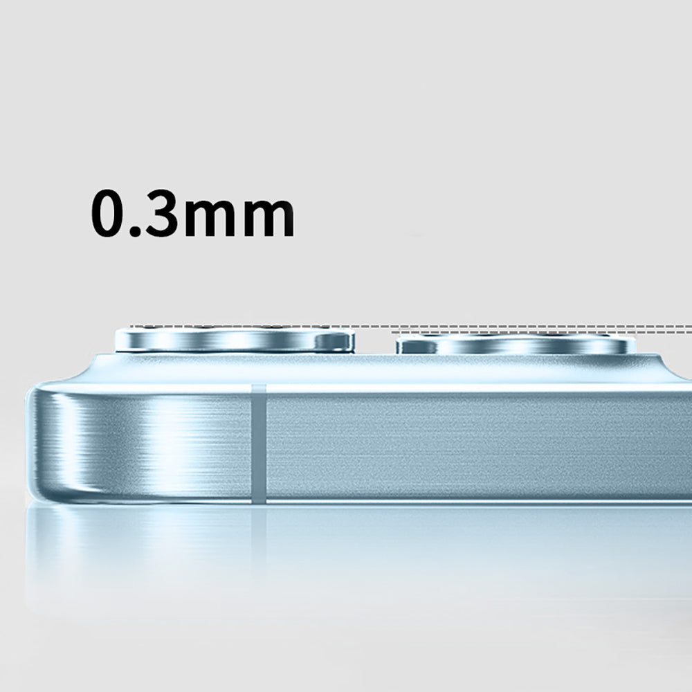 Apple iPhone 17 Zore Mikro Kamera Lens Koruyucu Siyah