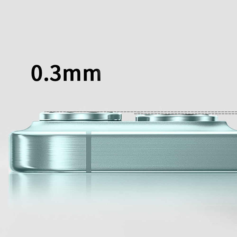 Apple iPhone 17 Zore Mikro Kamera Lens Koruyucu Açık Mor