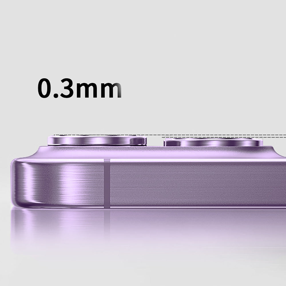 Apple iPhone 17 Zore Mikro Kamera Lens Koruyucu Siyah