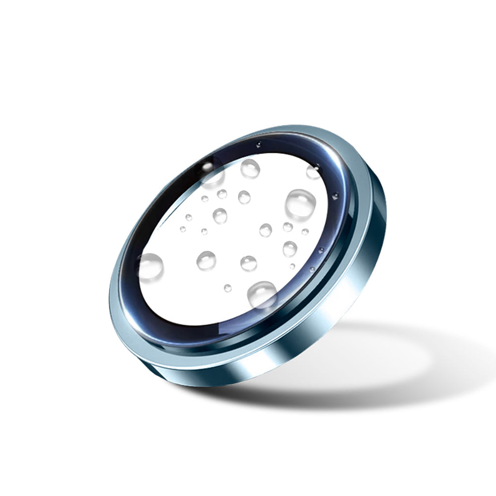 Apple iPhone 17 Zore Mikro Kamera Lens Koruyucu Açık Mavi