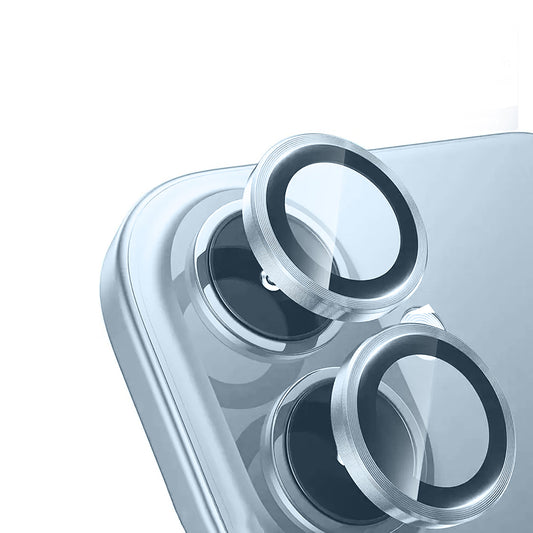 Apple iPhone 17 Zore Mikro Kamera Lens Koruyucu Açık Mavi