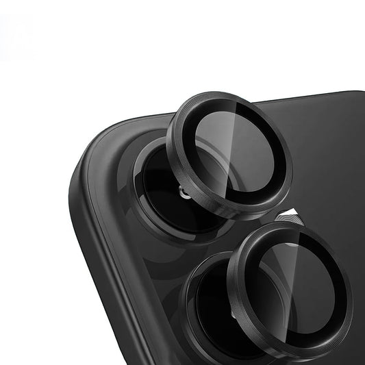 Apple iPhone 17 Zore Mikro Kamera Lens Koruyucu Siyah