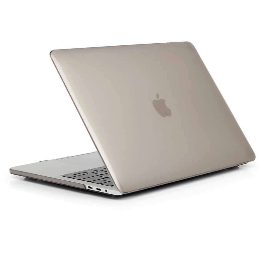 Apple Macbook 13.3' Air 2020 A2337 Zore MSoft Kristal Kapak Gri