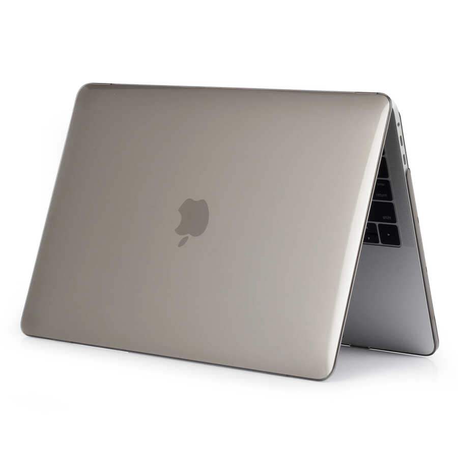 Apple Macbook 13.3' Pro 2020 Zore MSoft Kristal Kapak Siyah