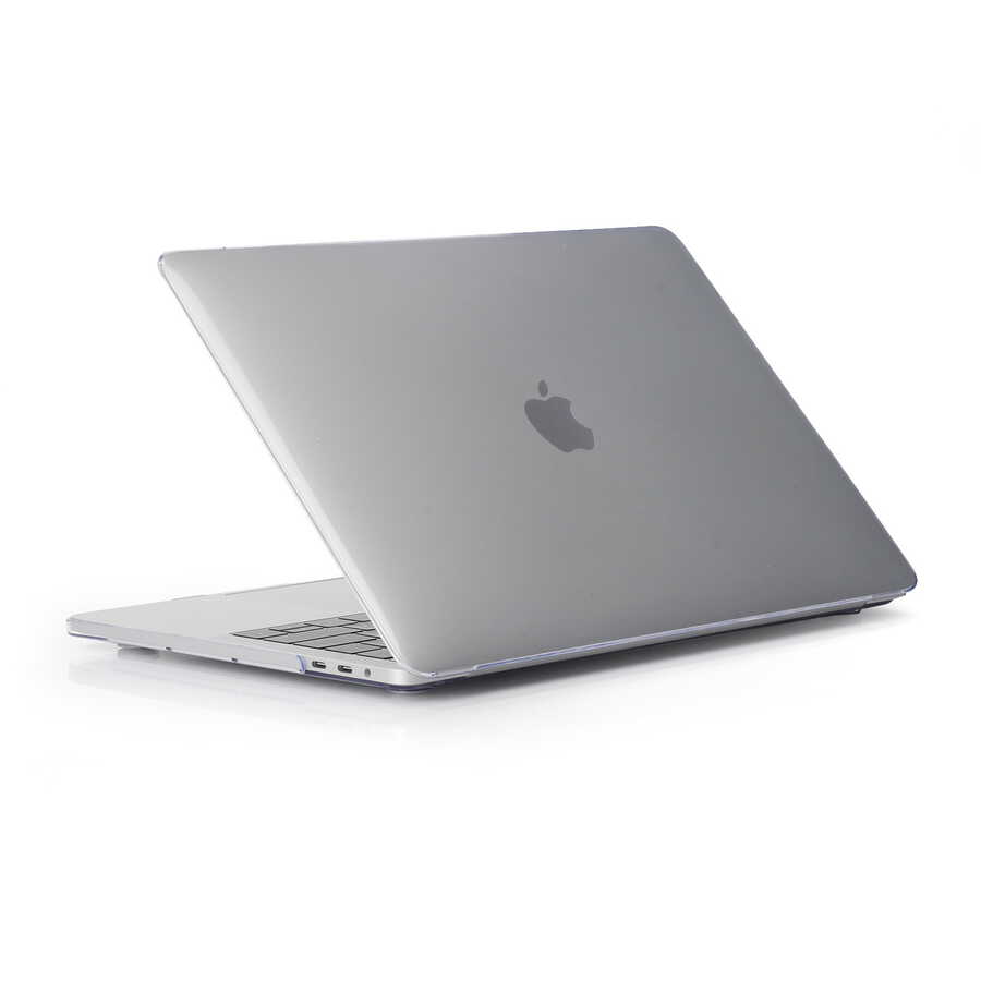Apple Macbook 13.6' Air 2022 M2 A2681 Zore MSoft Kristal Kapak Siyah