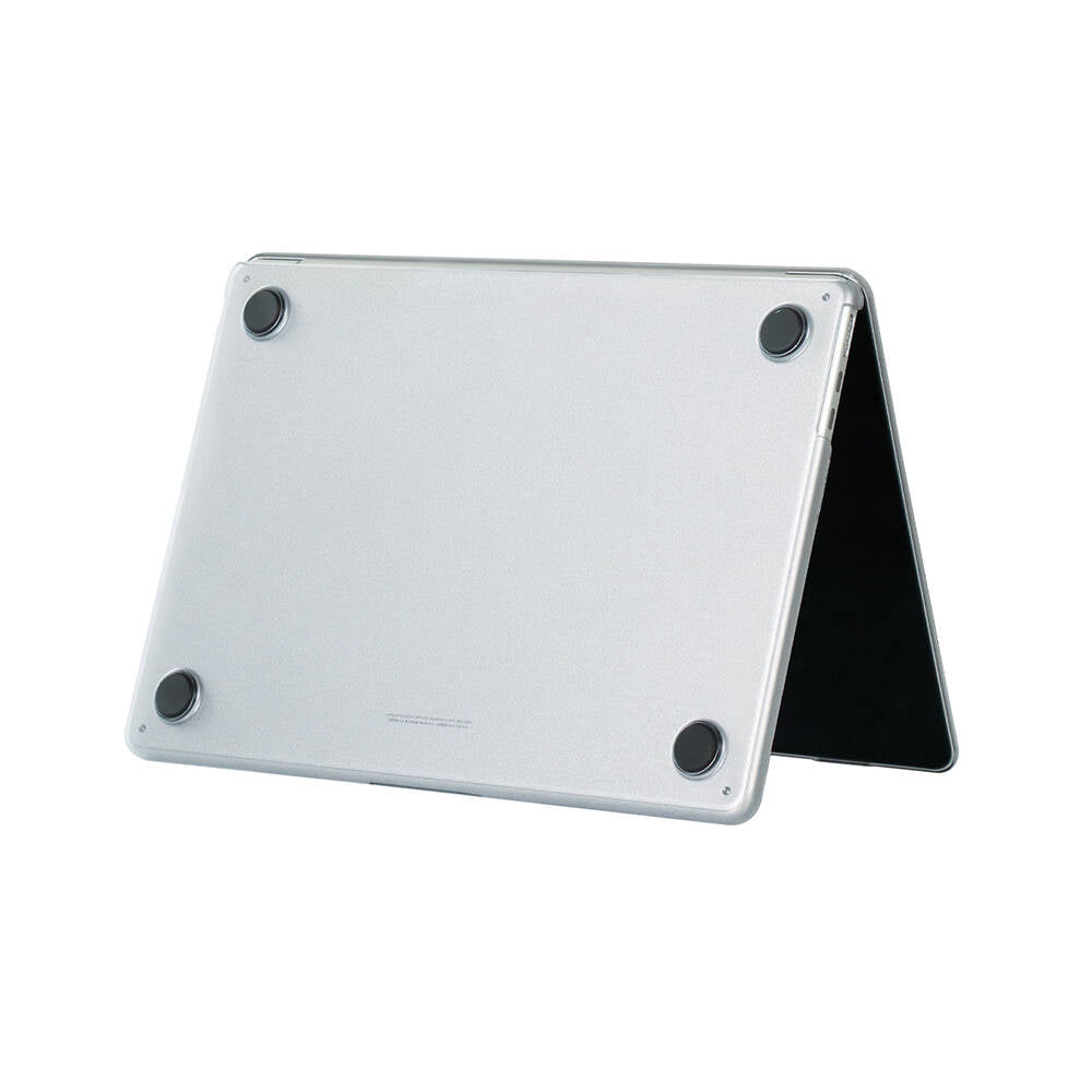Apple Macbook 13.6&prime; Air 2024 M2 A2681 Zore Premium MSoft Bottom Kapak Gri