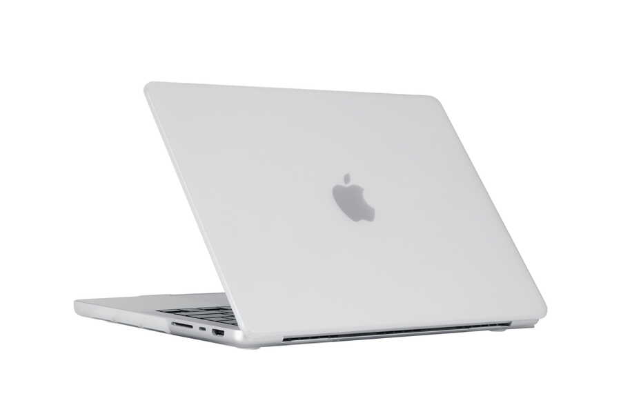 Apple Macbook Pro 14.2 2023 A2779 Zore MSoft Mat Kapak Siyah