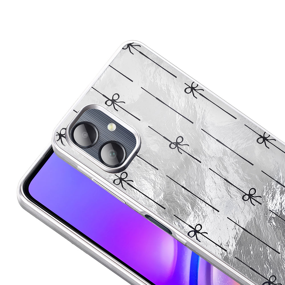 Galaxy A06 Kılıf Desenli Zore Mep Kapak Gold Leopar