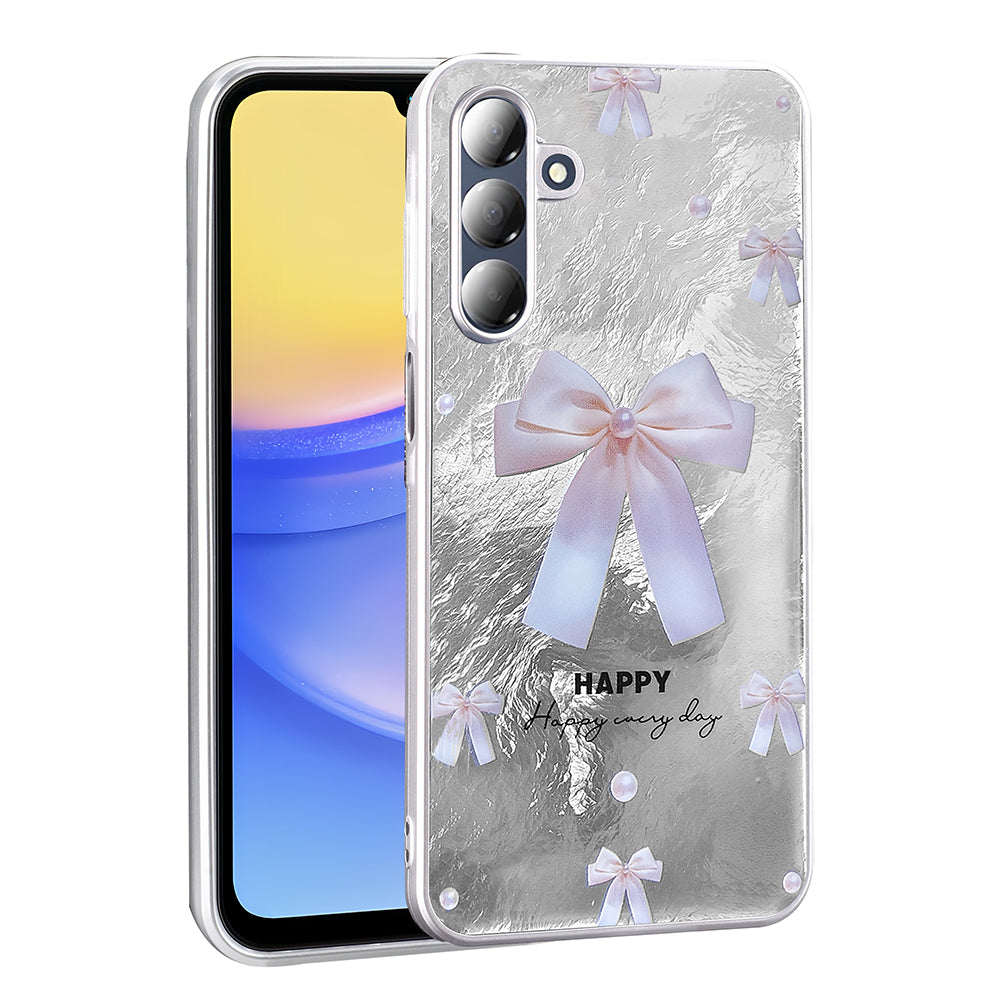 Galaxy A16 Kılıf Desenli Zore Mep Kapak Gri Leopar