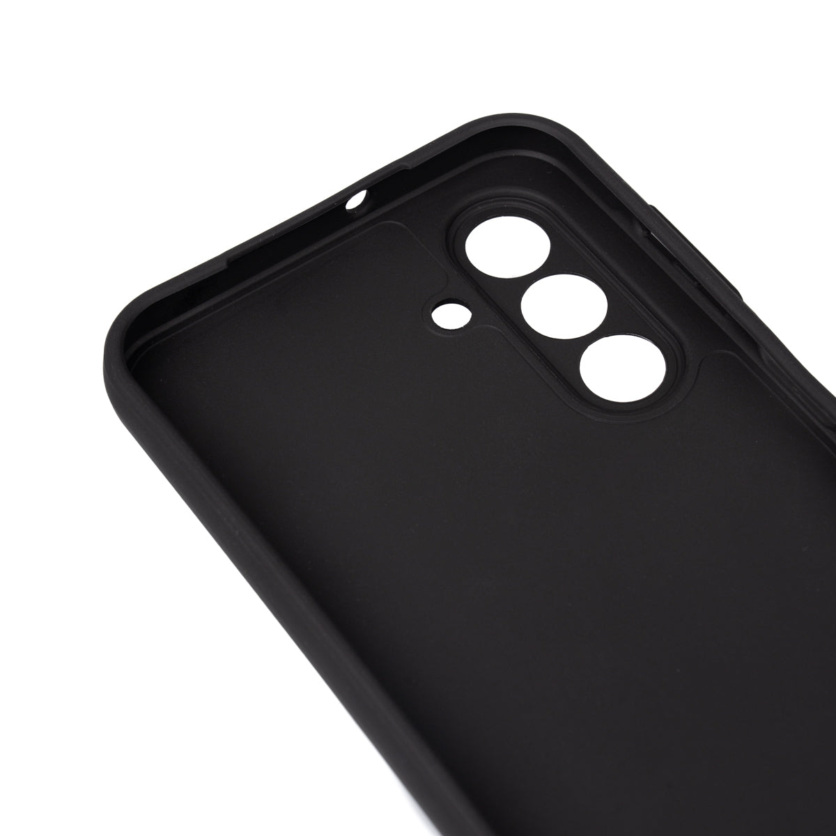 Galaxy A17 Kılıf Zore Biye Silikon Siyah