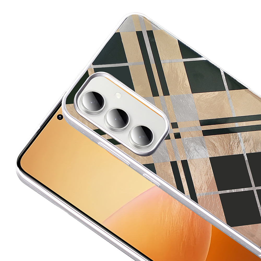 Galaxy A25 Kılıf Desenli Zore Mep Kapak Geometrik