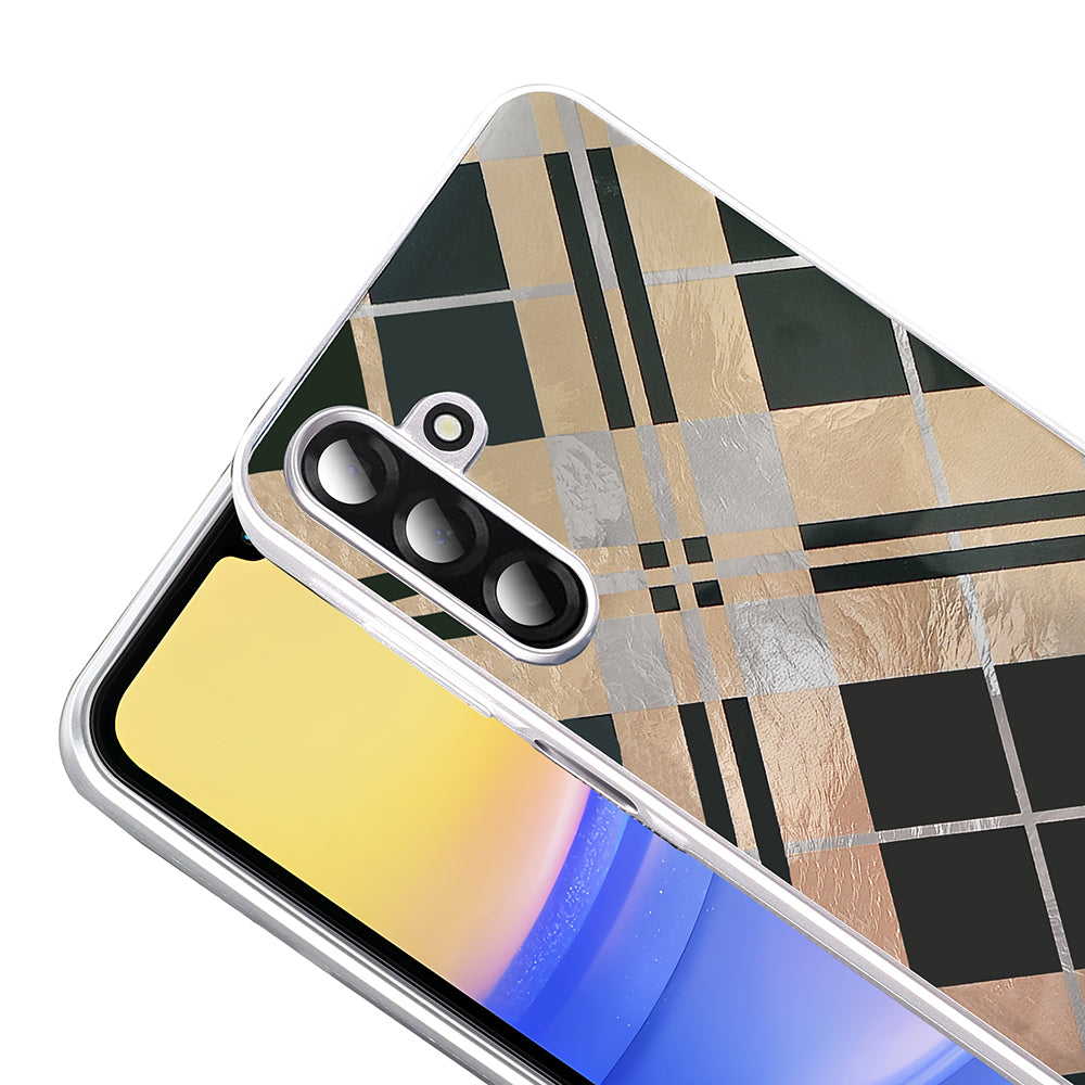 Galaxy A26 Kılıf Desenli Zore Mep Kapak Gri Leopar