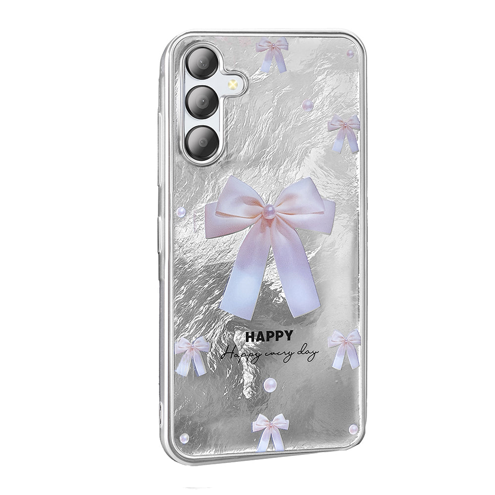 Galaxy A36 Kılıf Desenli Zore Mep Kapak Gold Leopar