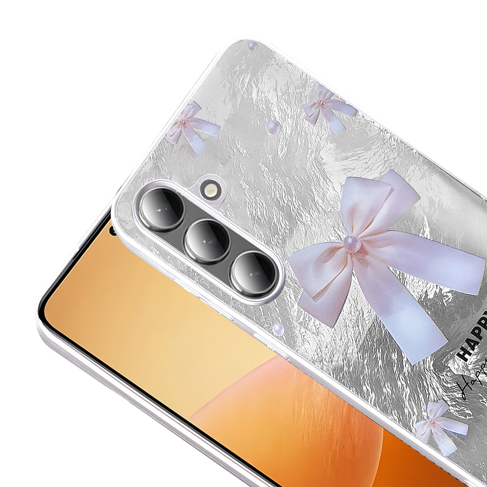 Galaxy S24 Plus Kılıf Desenli Zore Mep Kapak Gri Leopar