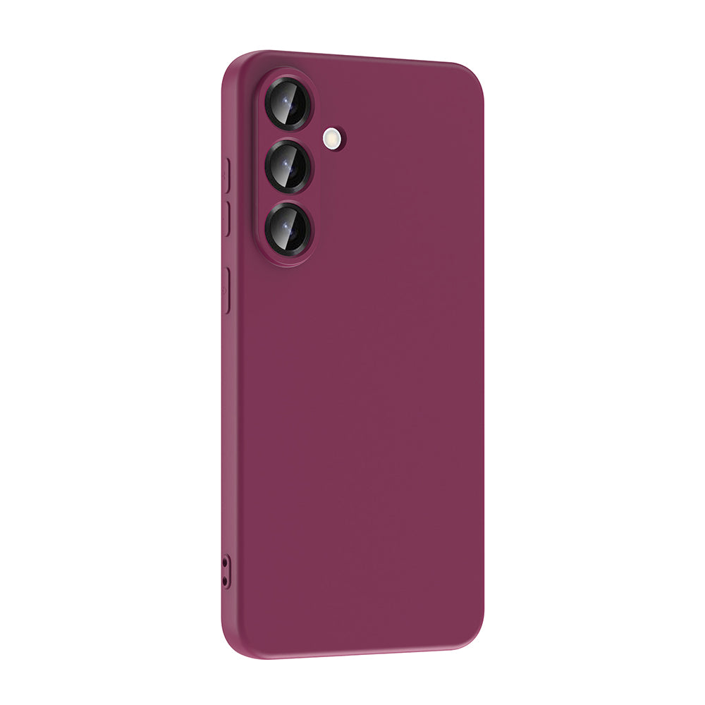 Galaxy S25 FE Kılıf Zore Mara Lansman Kapak Koyu Mor