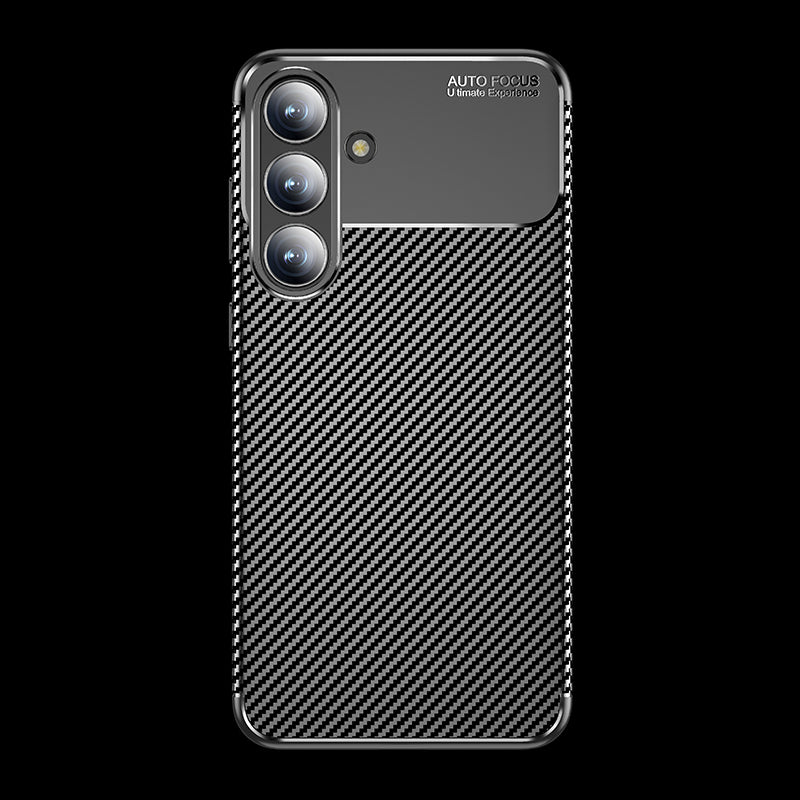 Galaxy S25 FE Kılıf Zore Negro Silikon Kapak Siyah