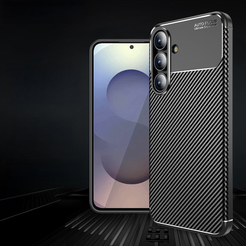 Galaxy S25 FE Kılıf Zore Negro Silikon Kapak Siyah