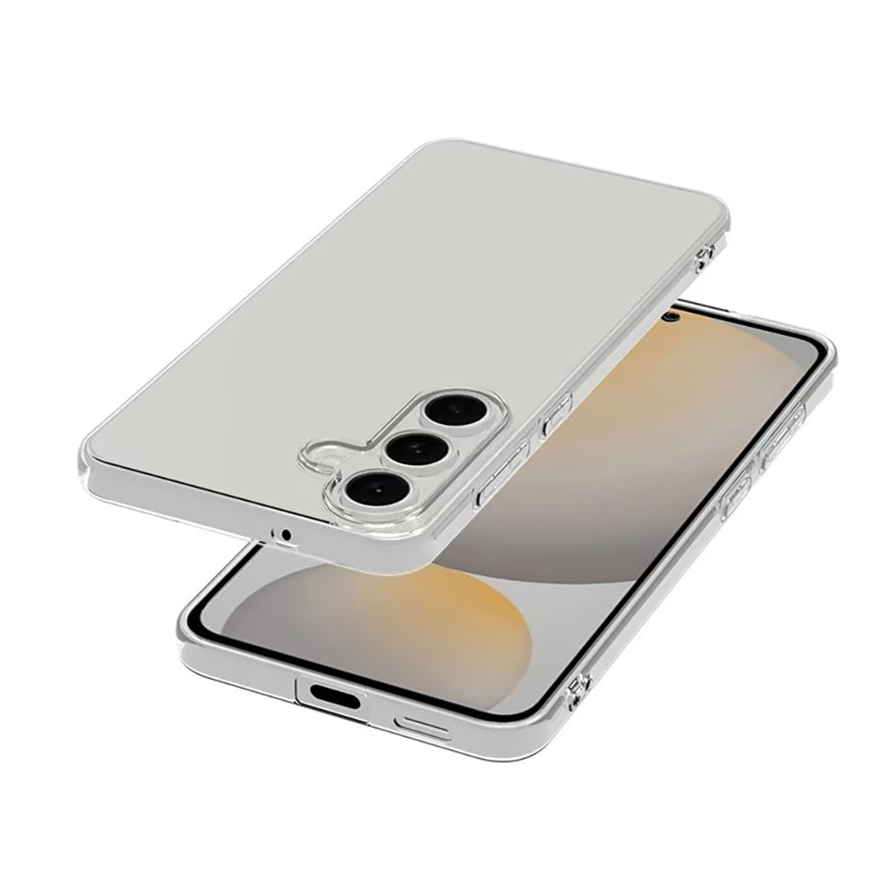 Galaxy S25 FE Kılıf Zore Süper Silikon Kapak Şeffaf